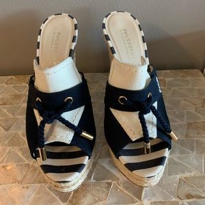 slip on sandals by Philosophy